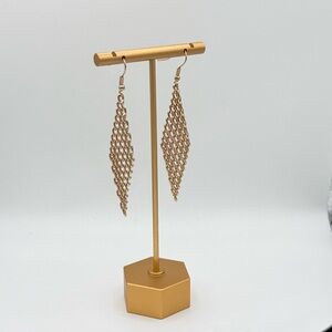 Elegant Gold Dangle Earrings